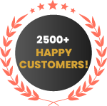 2500+ Happy Customers!